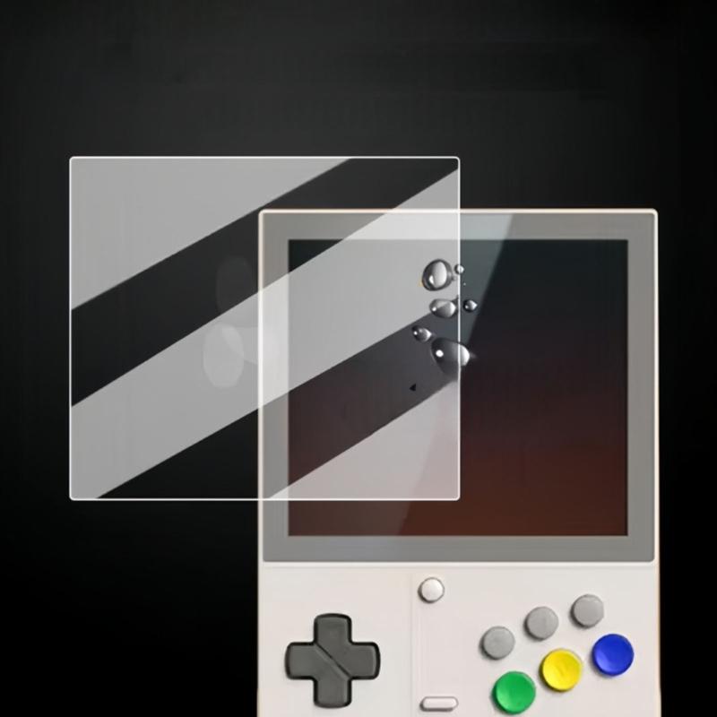 Clear Gaming Device Protective Film Shockproof PET Material Maintains Touch Sensitivity Reduce Glares For Retroid Pocket