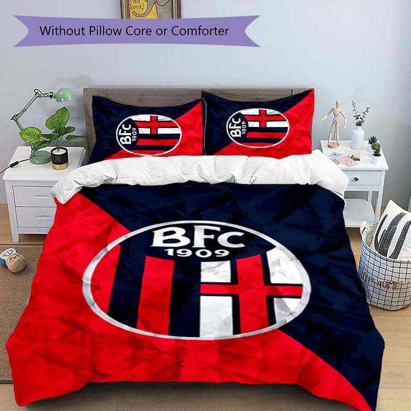 BFC 3pcs Bedding Set Duvet Cover Closure Includes 1 Duvet Cover & 2 Pillowcases for All Seasons Bedroom Home Dorm Decor