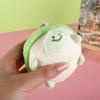 Cartoon Design Tortoise Plush Pendant Turtle Plush Keychain  Korean Style Key Buckle