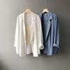 Women's Oversized Double Breasted Blazer Lightweight Casual Summer Work Suit Jacket