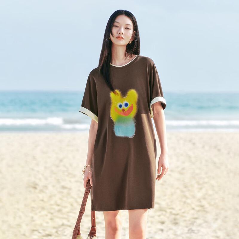 Peacebird Women s Jon Burgerman Cannelé T-Shirt Dress S