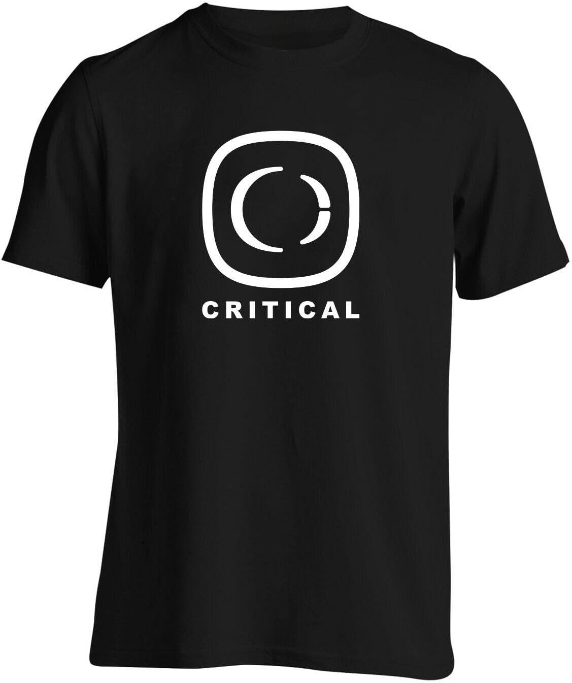 Critical Records T Shirt Drum and Bass Label Black XXL чёрный