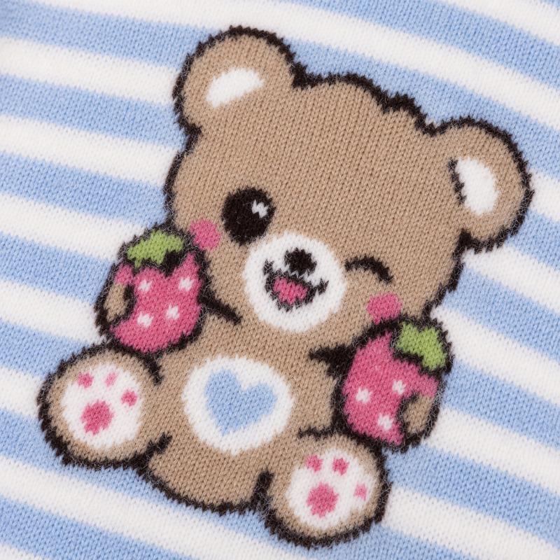 Warm Cartoon Striped Two Legged Pet Sweater For Dogs And Cats