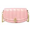 Mila Artificial Leather Shoulder Bag, Crossbody Bag Small Women's Light Pink 35T5GIMC5A-POWDER BLUSH
