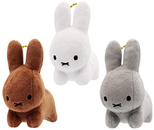 

Мягкая игрушка Bruna Animal Mascot Rabbit Set of 3 Miffy Miffy белый