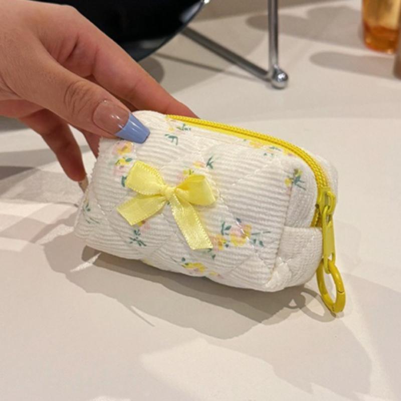 

Kawaii Travel Small Cosmetic Lipstick Earphone Storage Bag Purse Women Portable Mini Makeup Handbags Wallet Pouch Bags Organizer