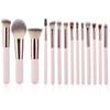 14 Makeup Brush Set Travel Portable Soft Foundation Eyeshadow Brush Multifunctional Beauty Tool
