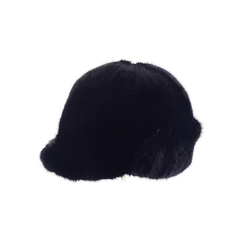 

Hat Women s New Fashion Mink Hair Ear Protector Cap Casual Warm Mink Knight Baseball Cap