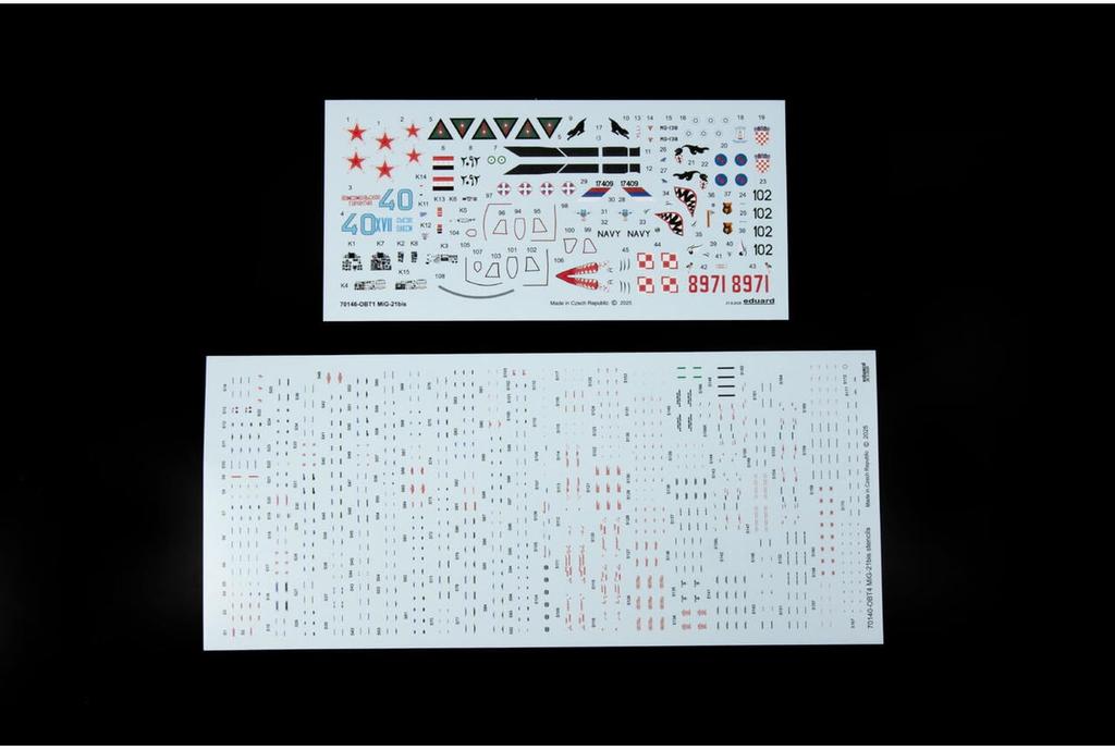 Eduard 1/72 Profipack MiG-21bis Plastic Model Kit EDU70146 (Airplane)