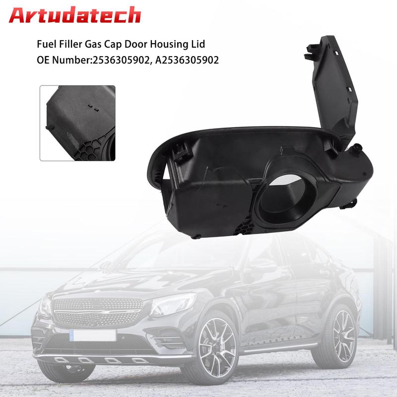 Artudatech Fuel Filler Gas Cap Door Housing Lid 2536305902 for Mercedes-Benz GLC300 GLC43