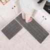 Short Velvet Chenille Floor Surface Mat Long Doormat Washroom Moisture-wicking Slip-resistant Mat Bathroom Bedroom Carpet