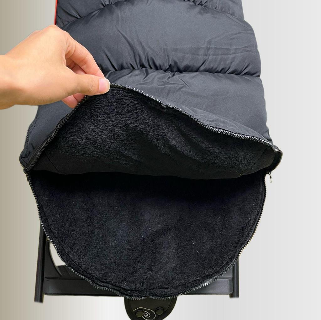 Warm Waterproof Baby Sleeping Bag for Stroller - Winter Footmuff, Thickened, Kick-Proof, Windproof, Cold-Resistant for Outdoor Use