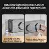 Stainless Steel Retractable Clothesline Heavy Duty Invisible Clothesline  Laundry Drying