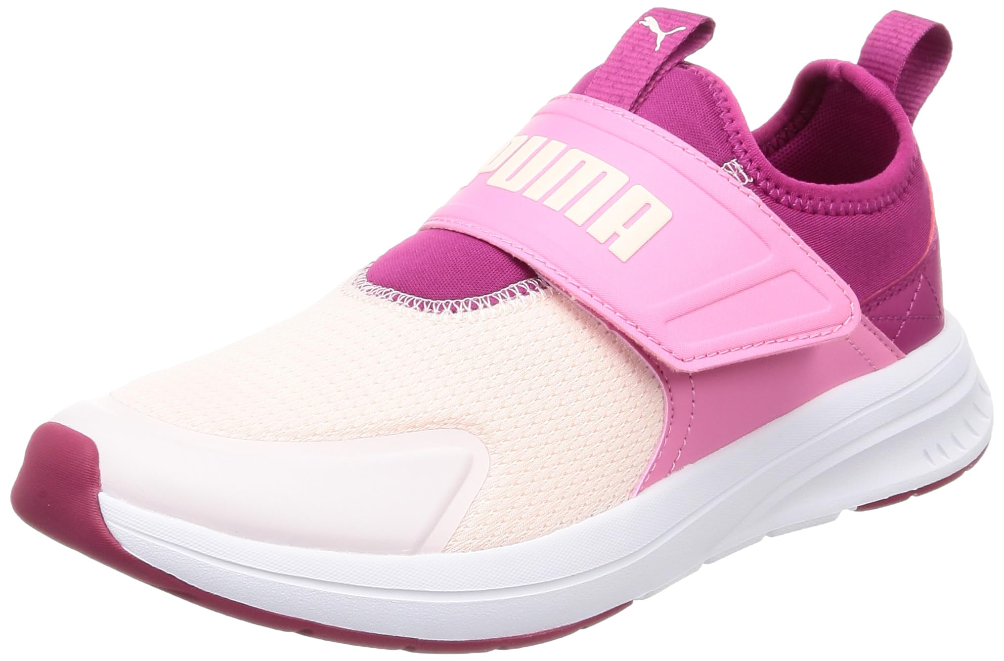 

PUMA EVOLVE JR Sports Style Shoes Kids Shoes 389133 24 Color Frosty cm [PUMA] SLIP-ON Spring/Summer Pink/Pinktastic (08) 23.5