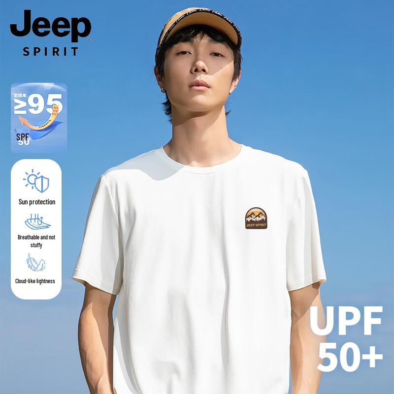 JEEP SPIRIT Men s Quick-Dry Ice Silk T-Shirt 2XL
