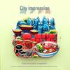 National City Landmark Acrylic Fridge Magnet - Scenic Souvenir