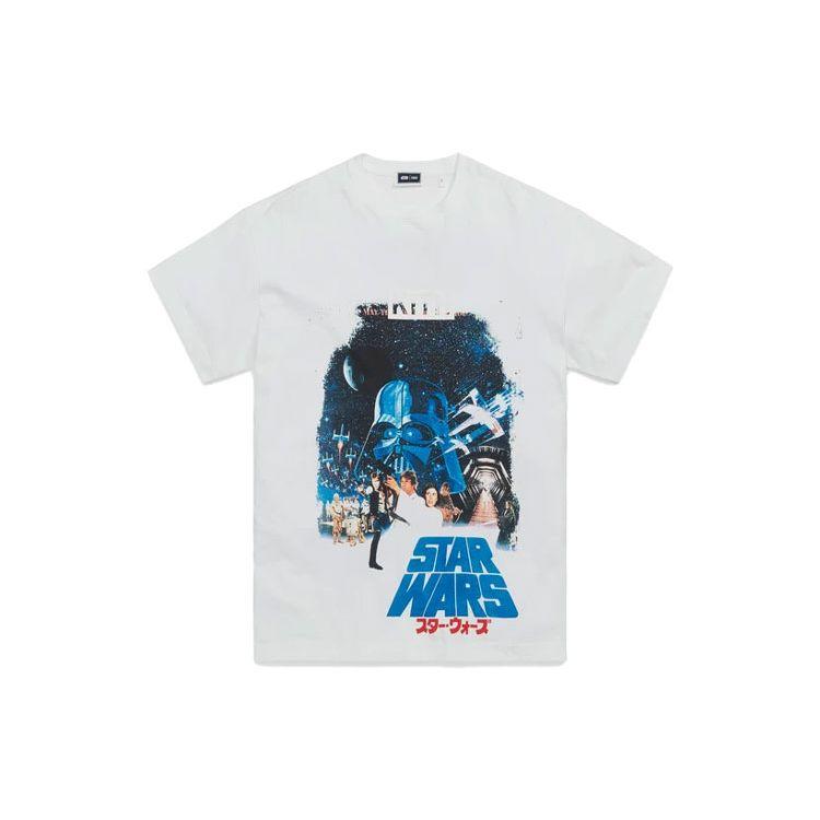 Kith For Star Wars A New Hope Vintage Tee White Unisex Tops KHM030203-101 L