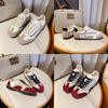 Sheepskin Version Retro Color Matching Ballet Style Moral Training Shoes Women's 2025 Spring and Autumn Soft-soled Sports Shoes Light Casual Board S