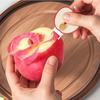 1 PC Mini Portable Peeler Cute Apple Design Stainless Steel Retractable Blade for Camping, Outdoors or Kitchen