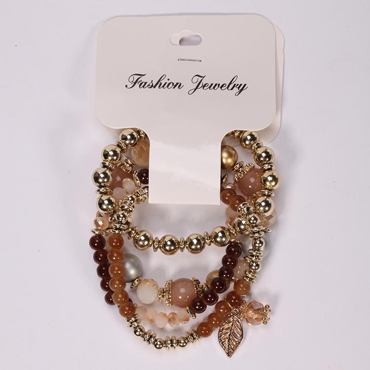 JYL TS Bracelet Bohemian Coin  Evil Eye Design Offers Protection Coffee императорский голубой