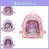 Adorable Cartoon Pu Kids Backpack For Girls School Bag With Cute Design