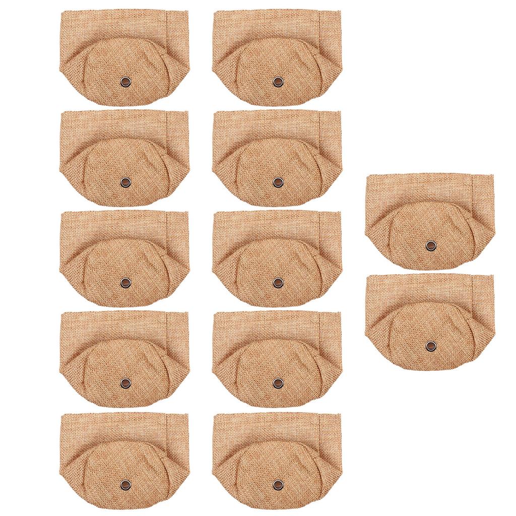 Heavy Duty Plant Frost Protection Bag Jute Garden Bags for Crop Safekeeping Multiple Use Protect Bag with Drawstring