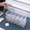 Charge Cable Storage Box Transparent Cabinet Desktop Snack Makeup Storage Box Kitchen Spice Organizer Accessories Box