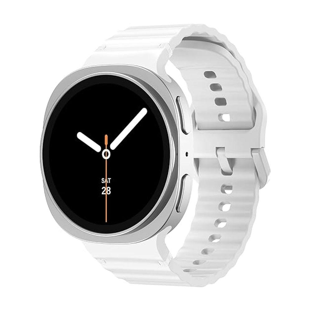 Straps for Samsung Galaxy watch 8 44mm 40mm 2 Pcs Belt Silicone Sport Wrist Bracelet Correa Galaxy watch 8 classic 46mm Bands