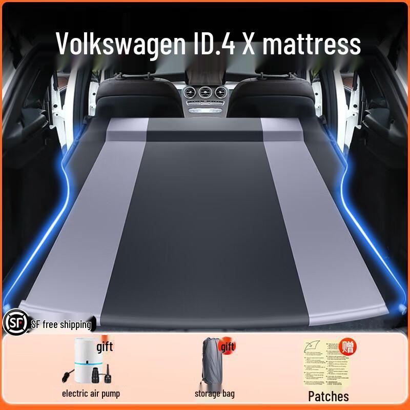 Volkswagen ID4X Inflatable Car Mattress for Trunk - Travel Sleeping Pad