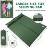 Camping Inflatable Mattress Sleeping Pad With Pillows Ultralight Air Mat Waterproof 5cm Thicken Self Inflating Sleeping Mat