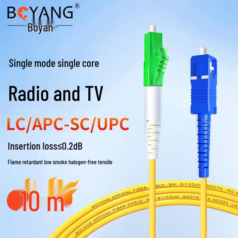 BOYANG Single Mode Fiber Optic Patch Cord