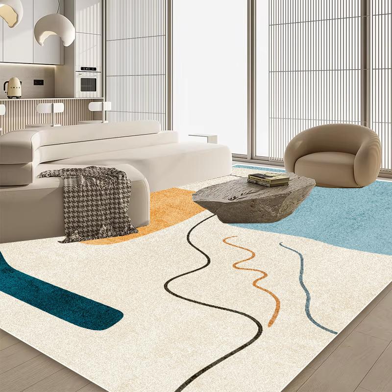 Modern Minimalist Carpet Living Room Bedroom Lounge Coffee Tables Non-slip Lint-free Rugs Home Decoration Foldable Floor Mats