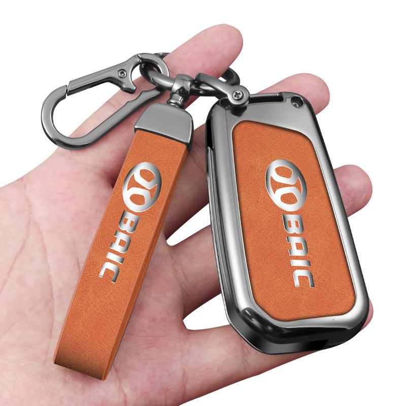 BAIC Key Case for Senova D50, D70, Zhixing X55, X65, U7 EX5 New Energy - Minimalist Design
