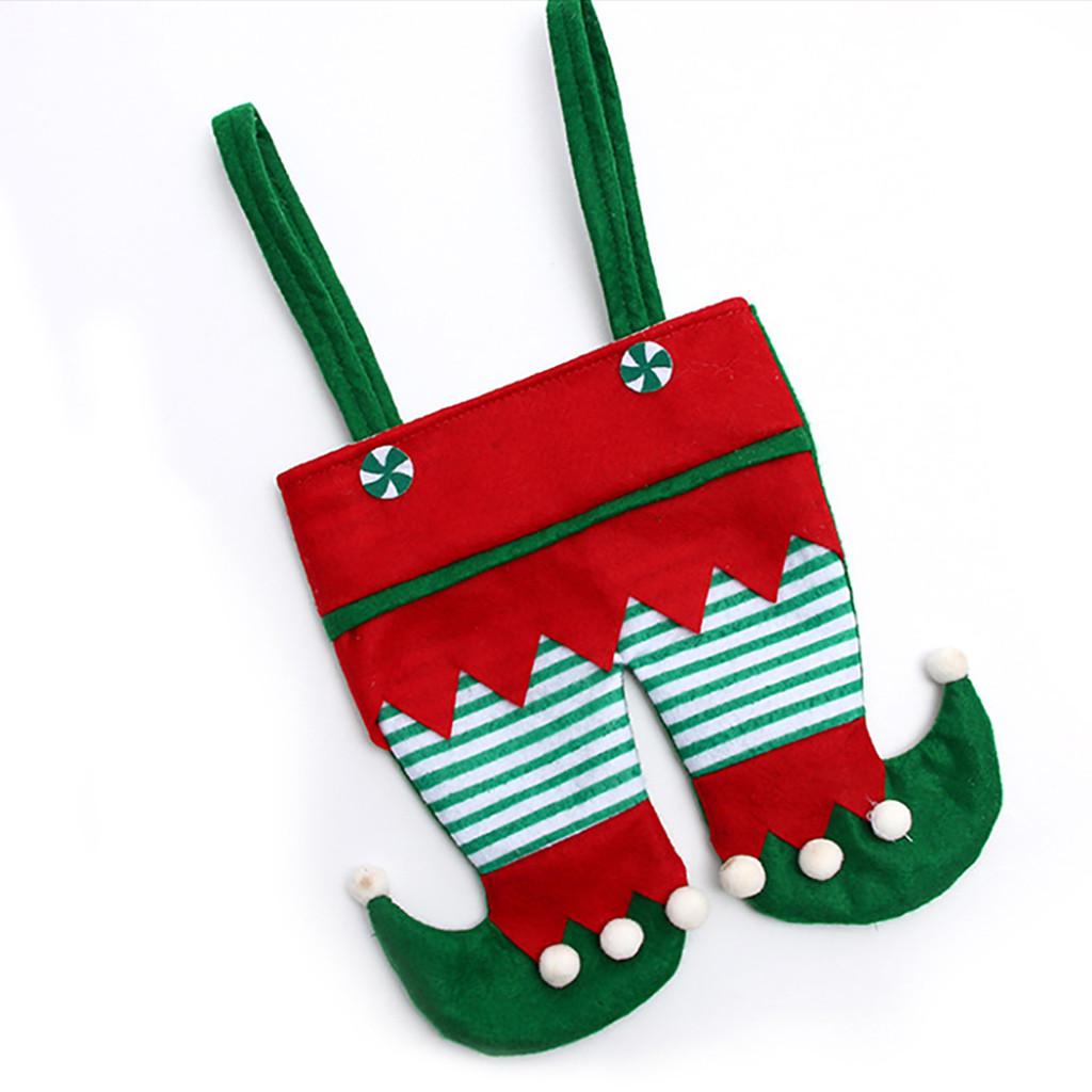 Home Grocery Bag Storage Dispenser Mesh Kitchen Organizer Chirstmas
