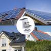 8Pcs Solar Panel Adjustable End Clamps Solar Panel Mounting Bracket Clamp Solar Systems Accessories End Clamp Enduring