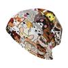 I Love Sausage Dog Printed Animal Knitted Hat Casual Hanging Woolen Hat Chemotherapy Patient Headscarf Unisex Knitted Hat