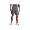 Under Armour Logo Printed Elastic Waist Training Sports Shorts Men Bottoms Gray 1377139-012