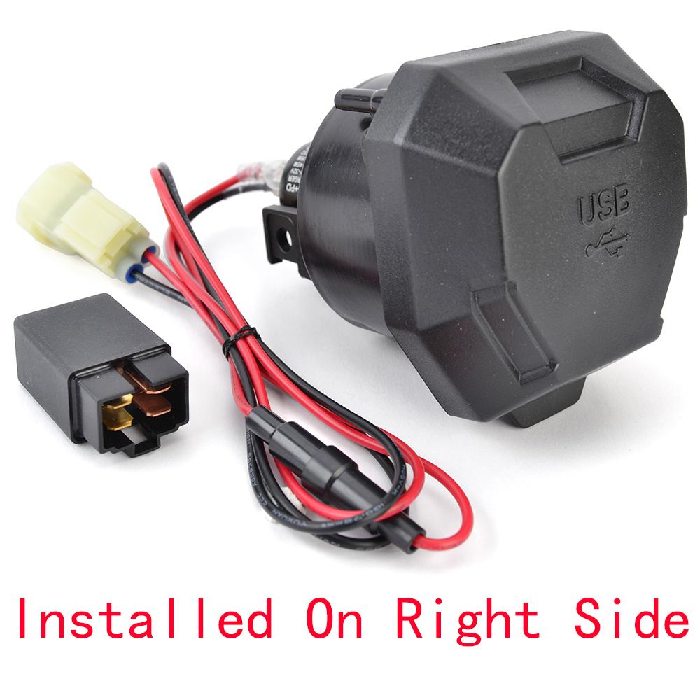 Versys 650  Socket Charger USB+ C Type For Kawasaki Versys650 Versys-650  2024 2025