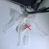 Fashionable Pearls Lace And Bows Jewelry Alloy Keyring Fashion Keychain Bag Pendant Adds Charm To Outfits For Women