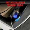4 Stück Auto Rad Reifen Ventilkappen Reifenventil Schaftabdeckung Staubdicht Wasserdicht für BYD Shark 6 Qin Plusdmi Atto 3 Han EV Dolphin Yuan Plus