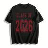Class Of 2026 Seniors 2007-2008 Graduation Commemorative Tee Pure Cotton T-shirt