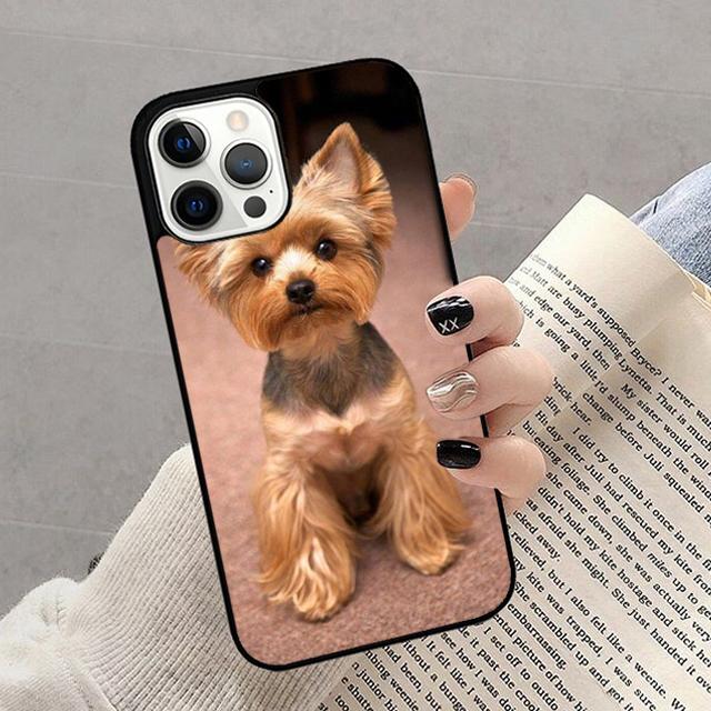 

Autumu Dog YORKSHIRE TERRIER Puppy Phone Case Cover for iPhone 17 Air 16 16e 15 12 11 13 14 Pro Max Apple Plus Coque iPhone 13