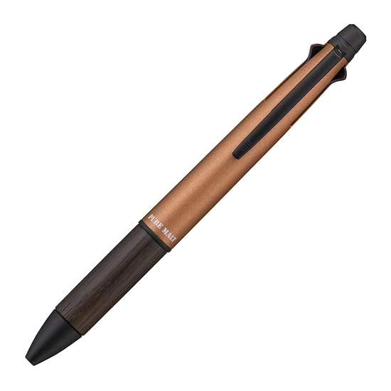 Многофункциональная ручка Mitsubishi Pencil Pure Malt Jetstream Inside 4&1 0,5 мм Янтарно-оранжевый MSXE520050520 B0G6Y3MMNM