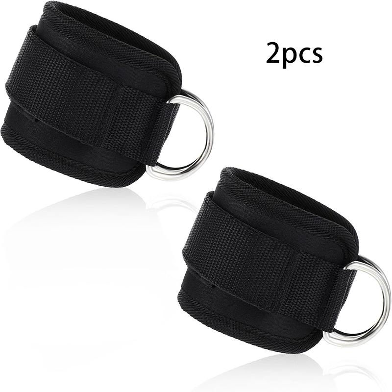 Adjustable Ankle Cuffs - Leg Workout Straps for Glute & Thigh Training, Cable Machine Exercise Accessories ankle weights ankle