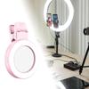 Phone Fill Light Selfie Mirror Parts,Rechargeable,3 Lighting Modes LED Lamp,Accessories for
