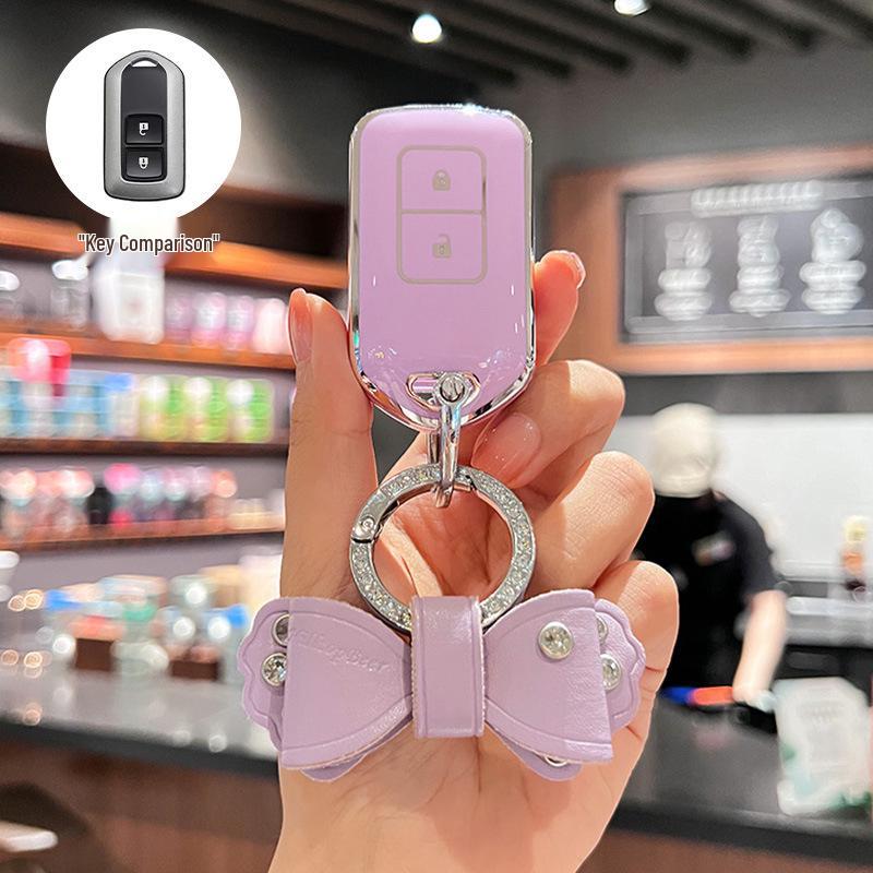 Etui na kluczyk samochodowy Tianfeng do Yaris L/Vios FS - Premium Design dla Mężczyzn i Kobiet