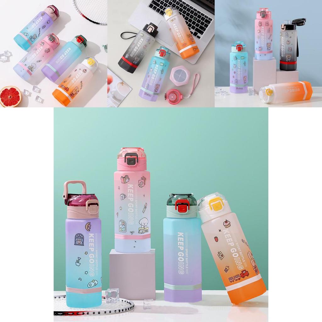 700ml Hexagonal Plastic Cup With Locking Mechanism And Convenient Carry Handle Gradient Colors Available