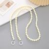 Acrylic Earth Beads Diagonal Cross Phone Case Hanging Rope Handmade Beaded Candy Color Pendant