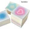 400Sheets High Quality Gradient Memo Pad Non-Sticky Dusk Sun Halo Note Paper Tearable Material Paper Stationery