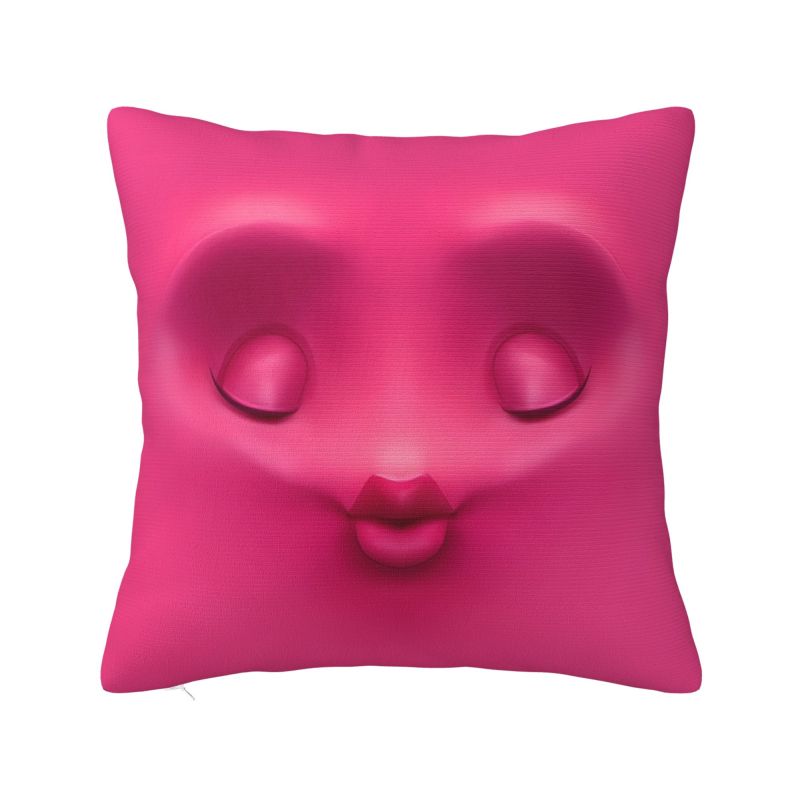 Custom Funny Expression Modern Throw Pillow Cover Home Decor Car Cushion